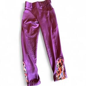 Ovation size 10 medium purple equestrian riding pants